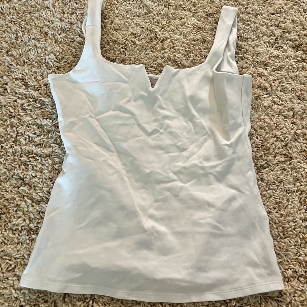 white h&m tank top size s